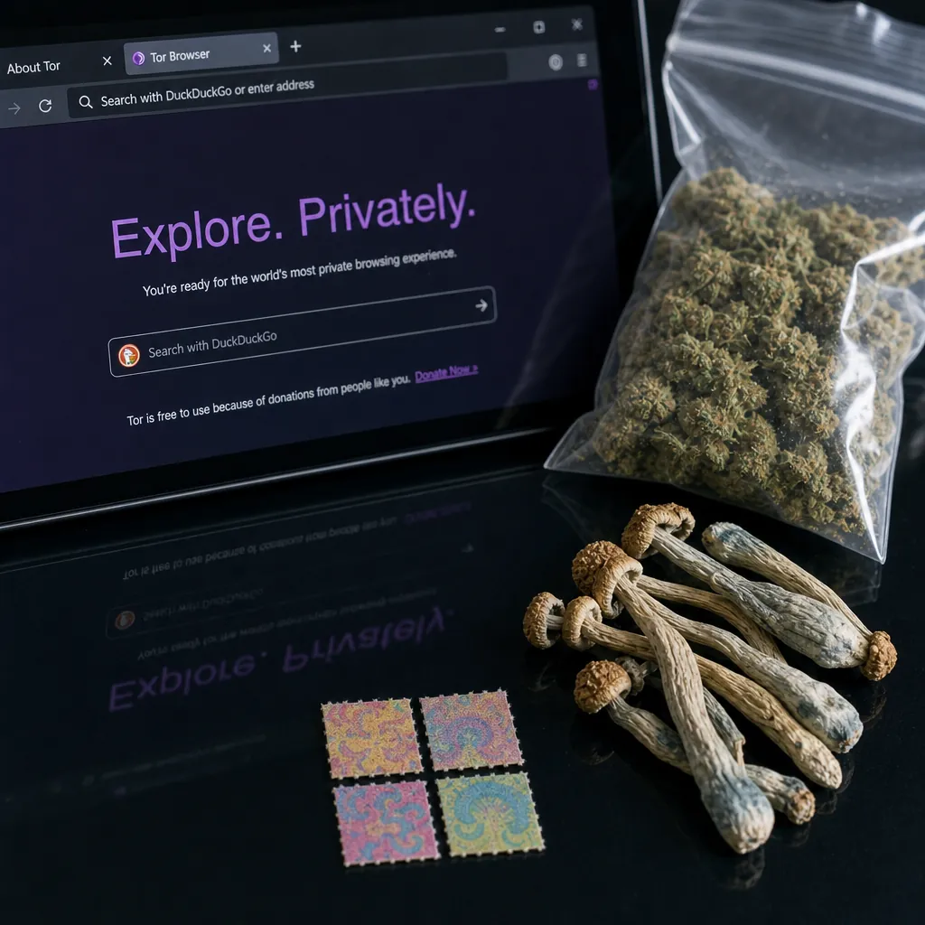 Dark market onion interface preview
