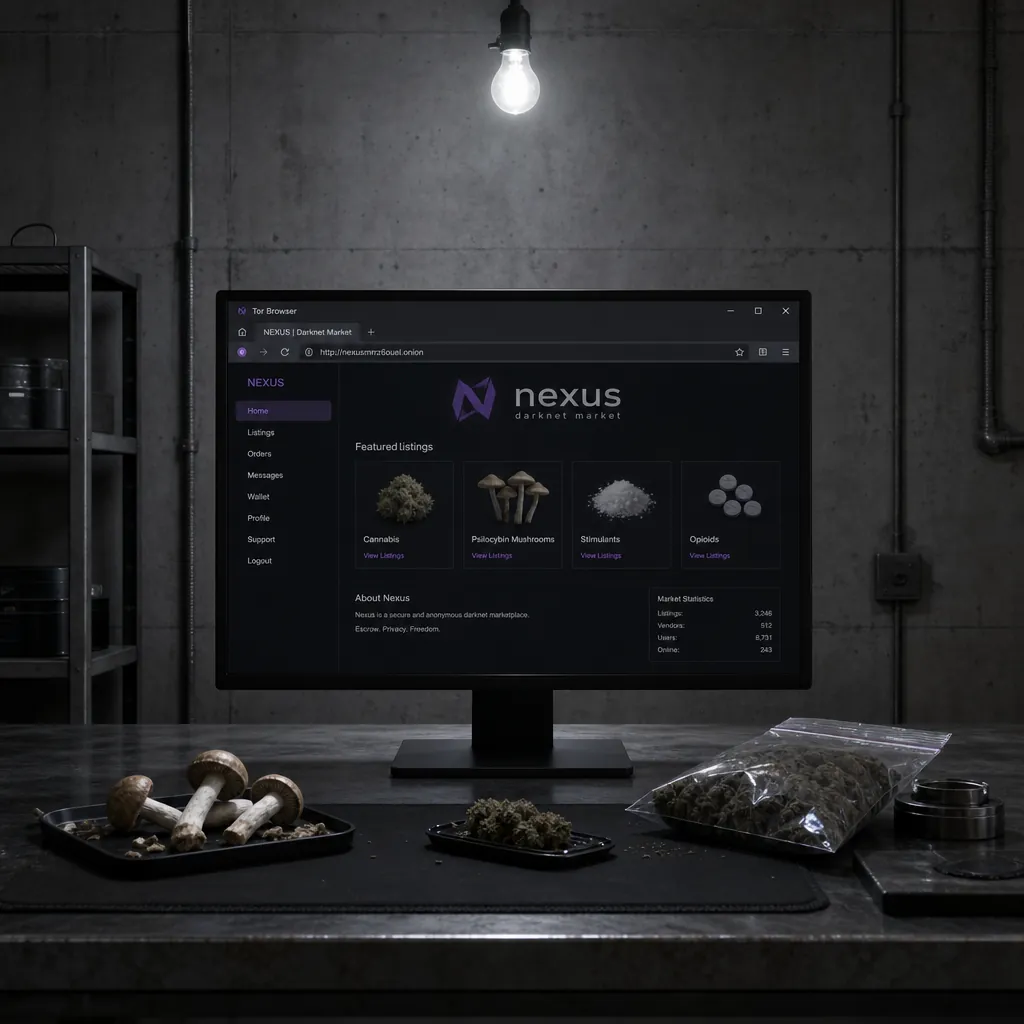 Dark markets interface preview