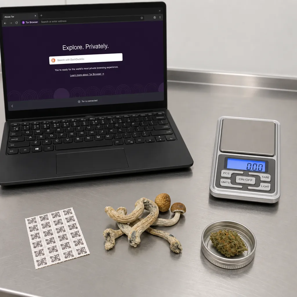 Darknet drug market interface preview