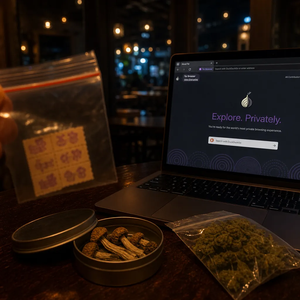 Darknet sites interface preview